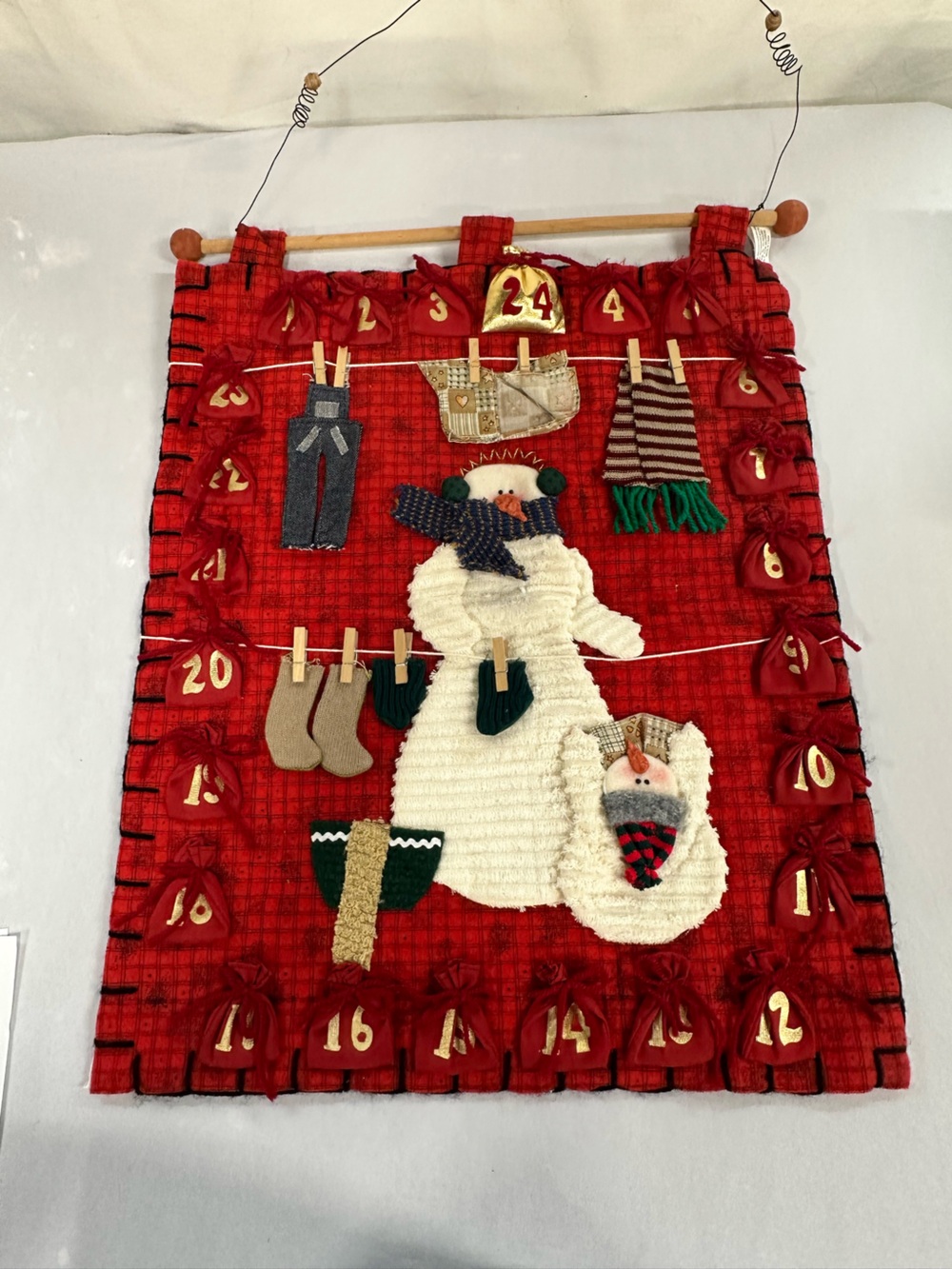 Vintage Christmas Wall Hanging